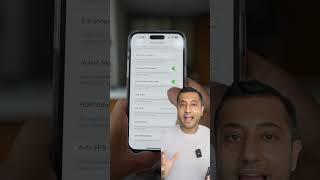 Turn this setting OFF for better video quality on iPhone #tailormadetech #apple #iphonevideography