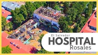 ️ Asi avanza el DESMANTELAMIENTO del HOSPITAL ROSALES en el CENTRO HISTORICO de San Salvador 