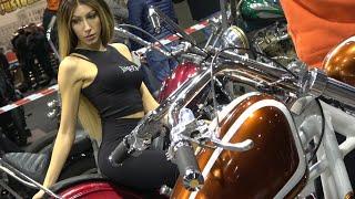 Eternal City Village at Motor Bike Expo 2024 + MBE Girl Gloria La Malfa Fancam. Like n Subscribe