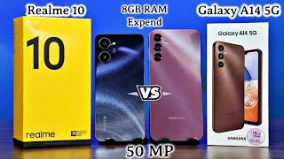 Realme 10 vs Galaxy A14 5G 50MP   5000 mAh | Which is Good?