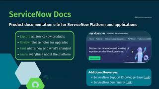 ServiceNow Docs - The Product Documentation Site