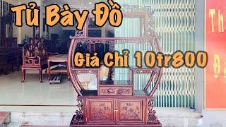 Tủ Bày Đồ Siêu Đẹp | Đồ Gỗ Minh Toàn
