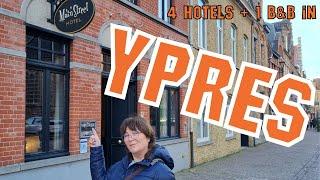 Where to stay in Ypres? 4 Hotels + 1 B&B | Flanders Fields motorcycle tour