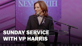 Vice President Kamala Harris Attends Sunday Service at a Georgia Church