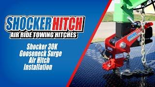 Shocker 30K Gooseneck Surge Air Hitch Installation - Shocker Hitch