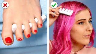 GIRLY HAIRSTYLES! 9 Clever DIY HAIR HACKS by Crafty Panda