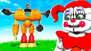 FNAF, But It's TOWER DEFENSE with Circus Baby and Gregory