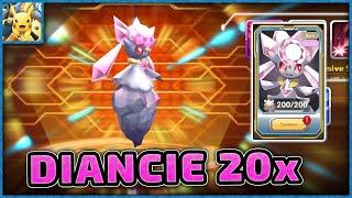 20x Diancie Capsule Gift Opening - Pokeland Legends