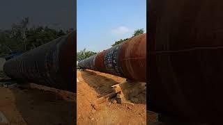 #hse safety first#WQT qualified#welder 6 G position#welding complete #40"Dia ug pipe#oxygen plant#