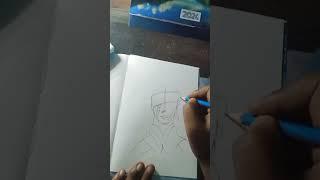 how to draw Qin shi haung #youtube #art #anime #drawing #sketch