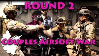 Couples Airsoft War: ROUND 2 (Jet DesertFox & Unicorn Leah vs. Katnip & Samurai Matt at SS Airsoft)