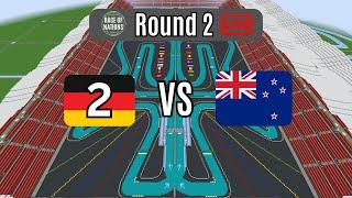 Germany 2 VS New Zealand - Round 2 LIVE | RoN 2024 | Minecraft Ice Boat Racing