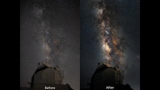 Photography Post-Processing Tutorial Ep1 - Astrophotography -  Summer Galaxy 銀河攝影後製教學