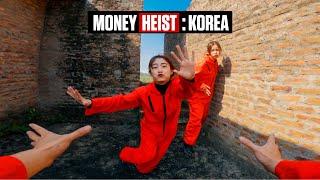 MONEY HEIST KOREA: ESCAPE FROM MAGIC OF LOVE ️ vs ANGRY GIRLFRIEND  1.4 (Epic Parkour Chase)