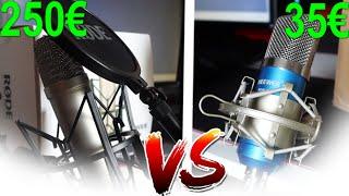 Low Budget Mikrofon gegen Profi Mikrofon (Neewer nw 700 vs. Rode Nt1a) || That'sJannis