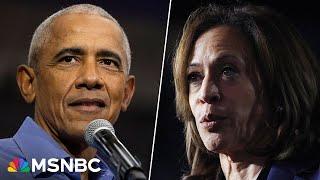 LIVE: Barack Obama campaigns for VP Harris in Las Vegas