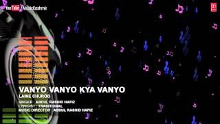 Official :Vanyo Vanyo Kya Vanyo Full (HD) Song | T-Series Kashmiri Music | Abdul Rashid Hafiz