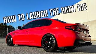 2022 BMW M5 Competition - How to use launch control