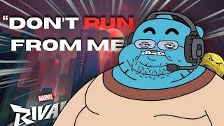 the glutton plays marvel rivals - marvel rivals trolling