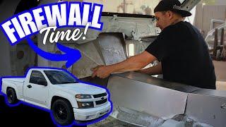 Sheetmetal is NOT EASY! Firewall time in the LS Swapped Colorado!