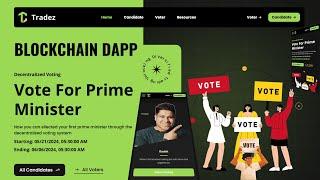 Build & Deploy Your First Decentralised Election Voting DApp | Solidity, Next.js, Hardhat - Web3