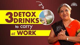 Detox on the Go: 3 Easy Drinks to Take to Work | Clean Eating | Healthy Eating | Detox Drink Recipe