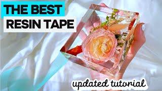 The Best Resin Tape I've Ever Used | Taping Resin for Top Coating Quick Update