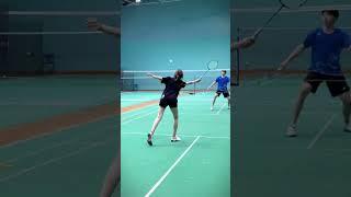 Badminton - Trickshot  Respect #shorts