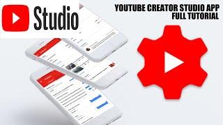 HOW TO USE the New YouTube Creator Studio App  [FULL TUTORIAL]