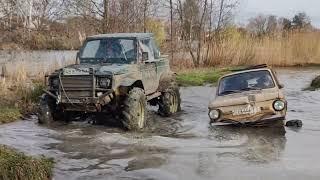 МЕГА-ЗАЗ начинает садится и намокать #OFFROAD становится сложнее ГОЛЬФ-БРОД далеко