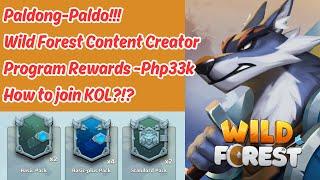 WILD FOREST CONTENT CREATOR REWARDS | PALDONG-PALDO Php33k!!!