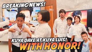 Yahoo!!! Kuya Dave At Kuya Luis with Honor Sila! Congratulation!