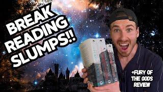 3 SERIES TO GET YOU BACK READING | FANTASY & SCI-FI MUST READS + Fury of the Gods Review