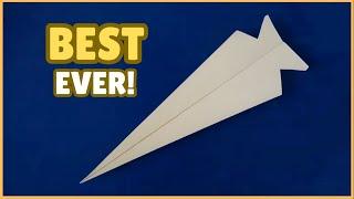 How to Make the Coolest Paper Jet - Paper Plane That Flies Far Easy