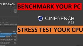 Benchmark your PC | Cinebench R23 – Step by step Tutorial