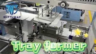 Tray Erector High Speed Corrugated Box Folding Machine