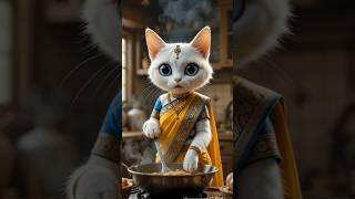 A cute cat funny moments #cat #shots #ai #viral #trending @Thefunnyframes-16