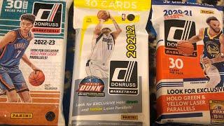 Zach's Sports Cards is going live!3 Years of Donruss Basketball Fat Packs on a Friday