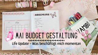 Mai Budget Gestaltung  Life Update   Geld Sparen mit der Umschlagmethode