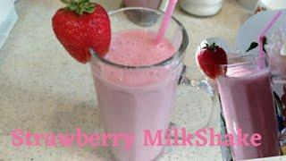 StrawBerry MILKShaKe  #shorts