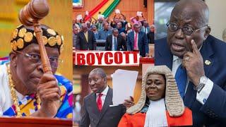 BREAK! NDC MPs Boycott Parliament, Dares Supreme Court & Afenyo Blackmail