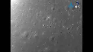 Landing video of Chang'e 6 on the far side of the moon.