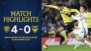 Oxford United Defeat to Leeds United | Championship Highlights