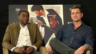 Get On Up: Chadwick Boseman & Tate Taylor Exclusive Interview at Zurich Film Festival | ScreenSlam