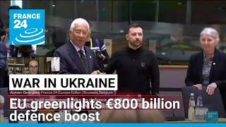 EU countries greenlight plan to boost bloc's defence: spokeswoman • FRANCE 24 English