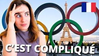 CONTROVERSIES about PARIS 2024 Olympics /  French Listening Practice  (with subtitles)