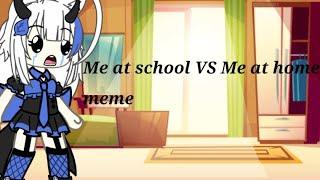 [] [Me at school Vs Me at home edit] /by: miry/ _not original_