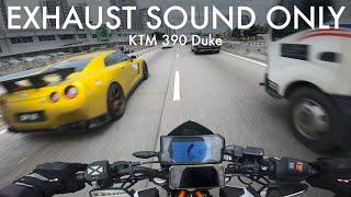 Decat Akrapovic is BRUTAL ! | KTM 390 Duke Pure Sound