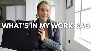 WHATS IN MY WORK BAG 2022 | Everyday Essentials!