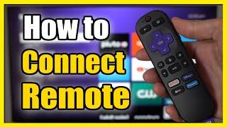 How to Connect your ROKU Remote to TV (Pair & Sync)